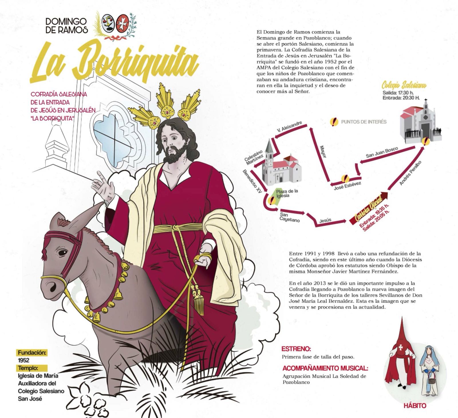 Domingo de Ramos en Pozoblanco - La Borriguita
