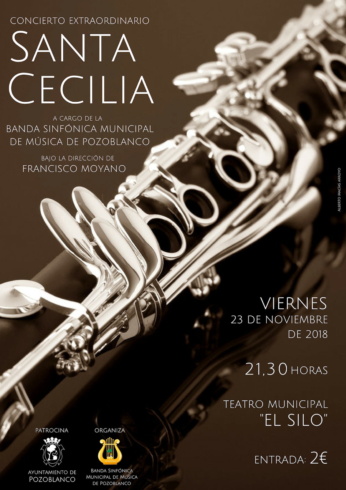 Concierto Extraordinario Santa Cecilia - Banda Sinfónica Municipal de Pozoblanco